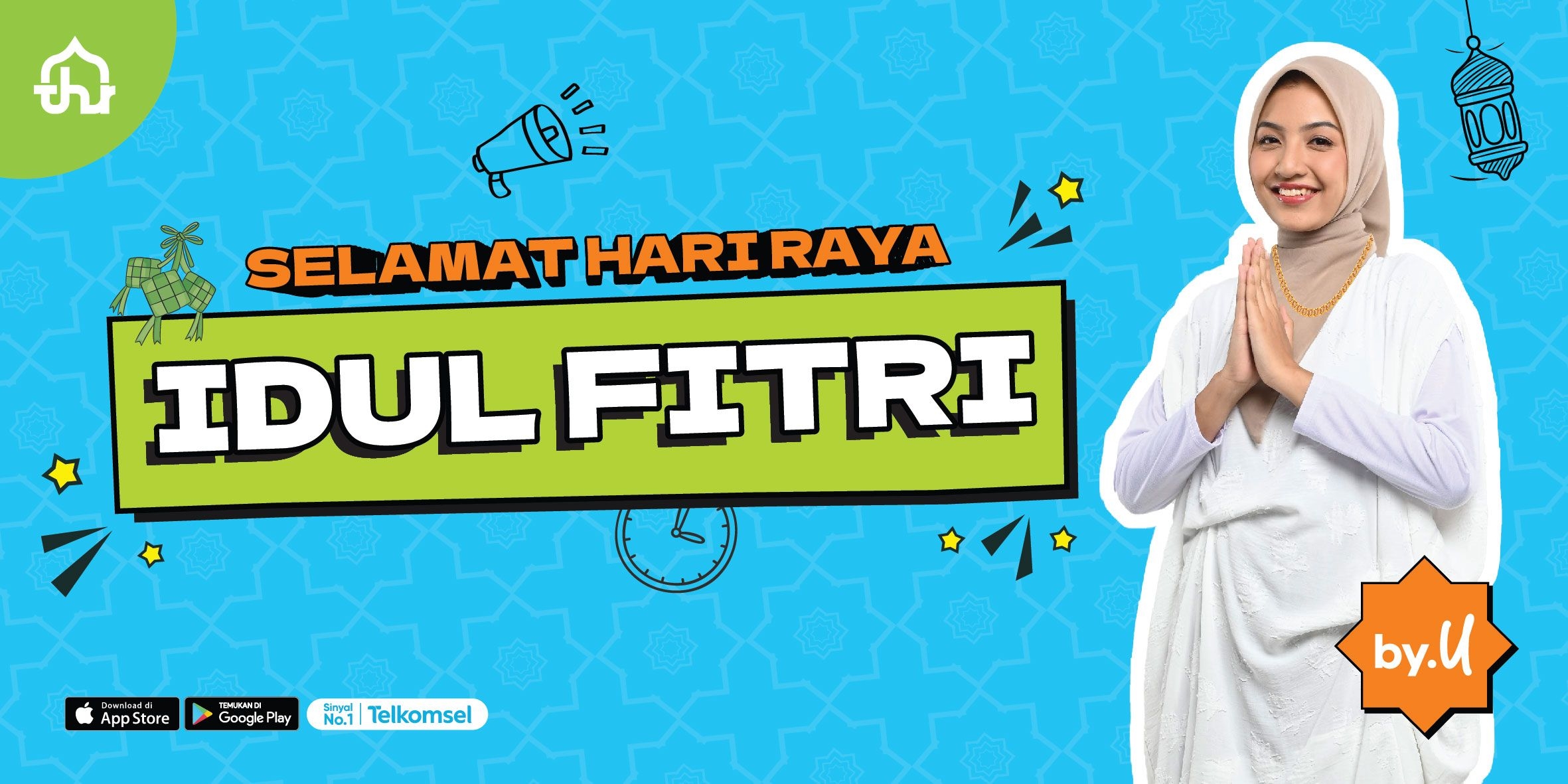 Banner 25 Ucapan Lebaran Idul Fitri 2024 untuk Keluarga