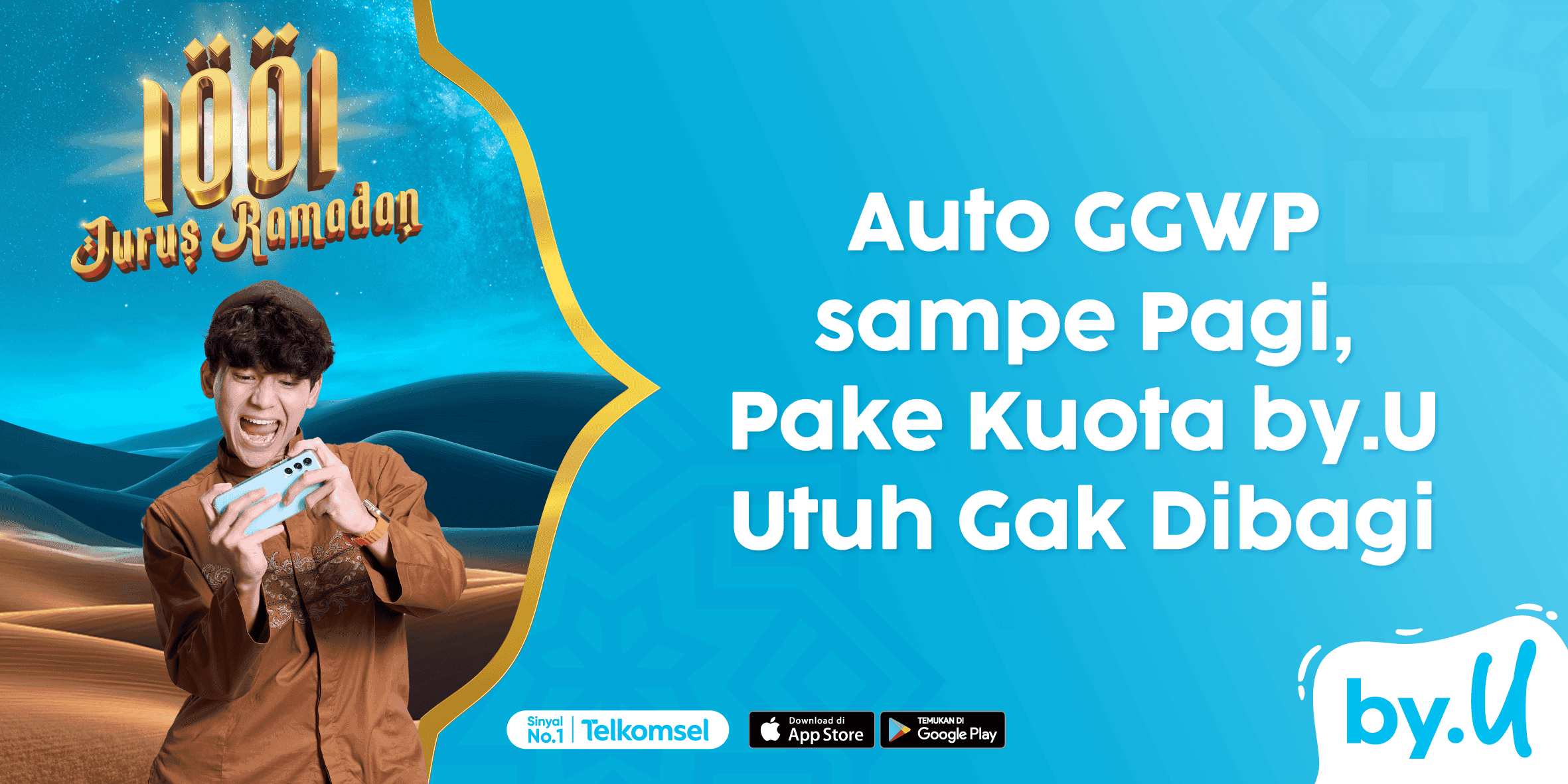 image Jurus Lawan Ajakan Batal Pake Paket Kuota by.U Utuh Gak Dibagi-bagi