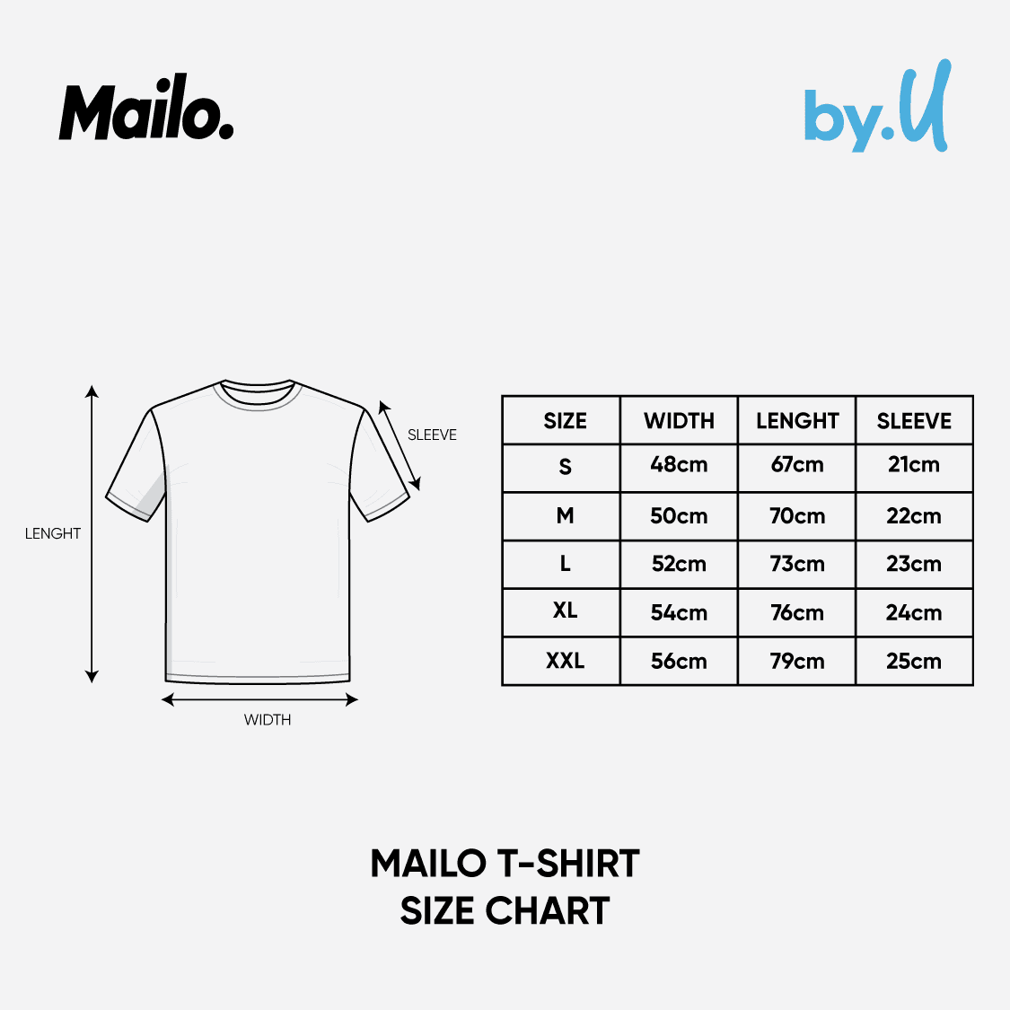 Mailo Tshirt x by.U foto