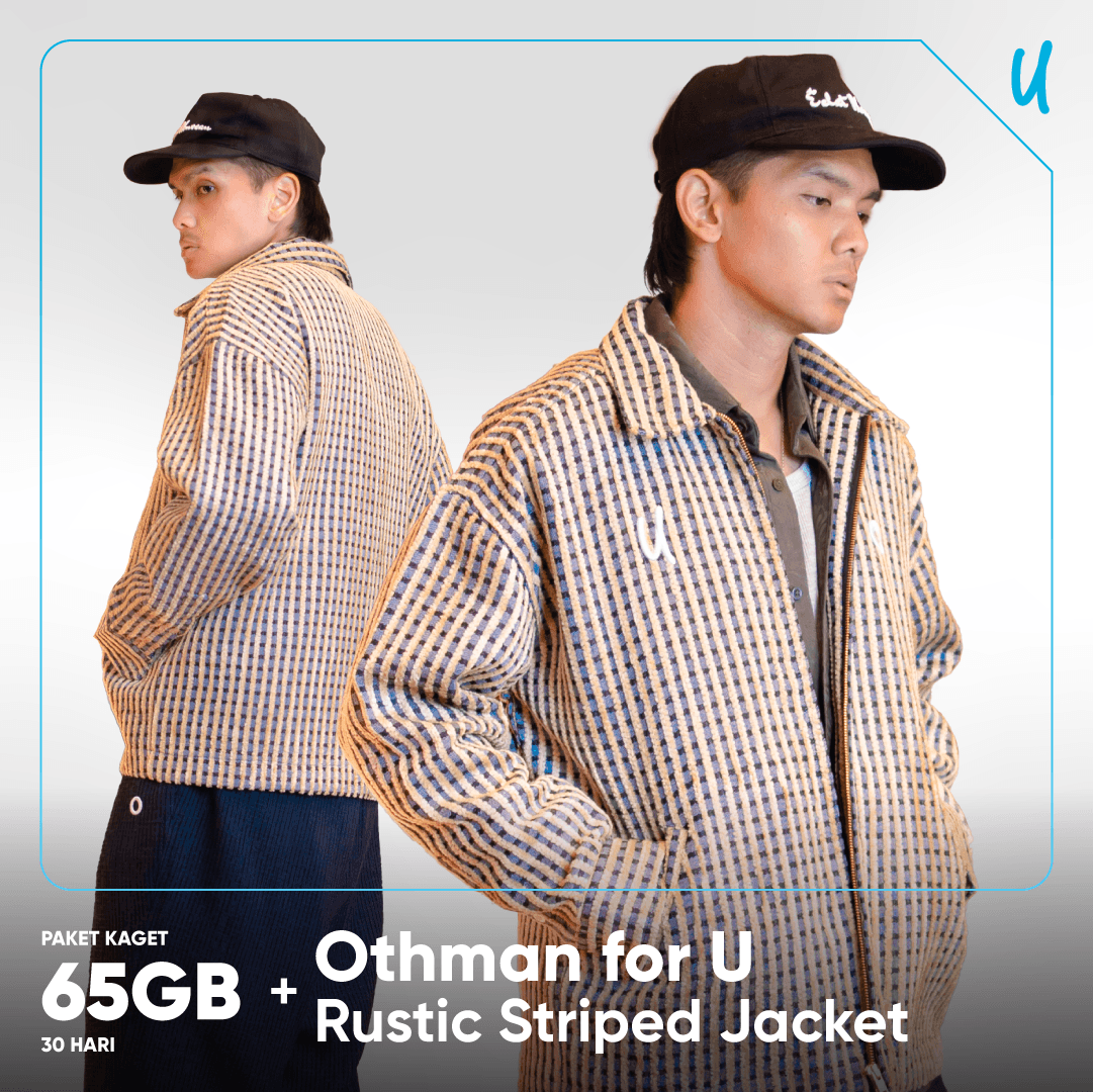 Othman Rustic Stripted Jacket For U foto